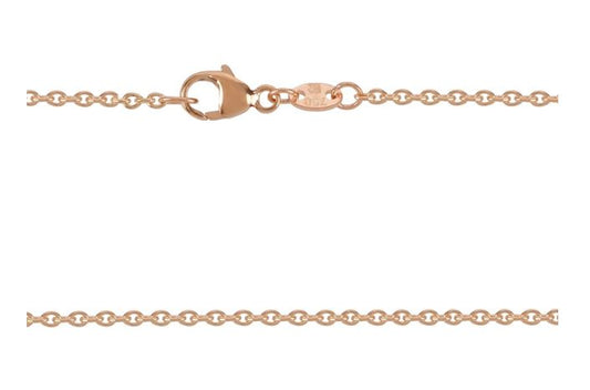 18K Roodgouden Anker Collier, 45cm (Pre-order)